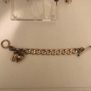 Juicy Couture Starter Charm Bracelet and Dog Charm